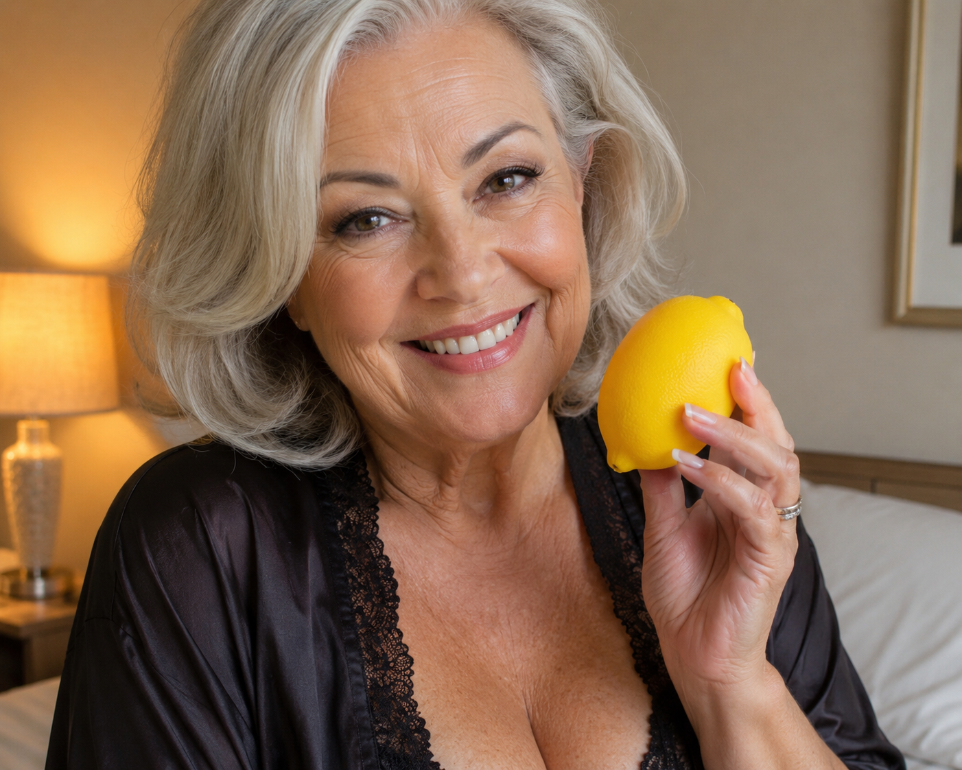 Golden Hour Personal Lemon Massager