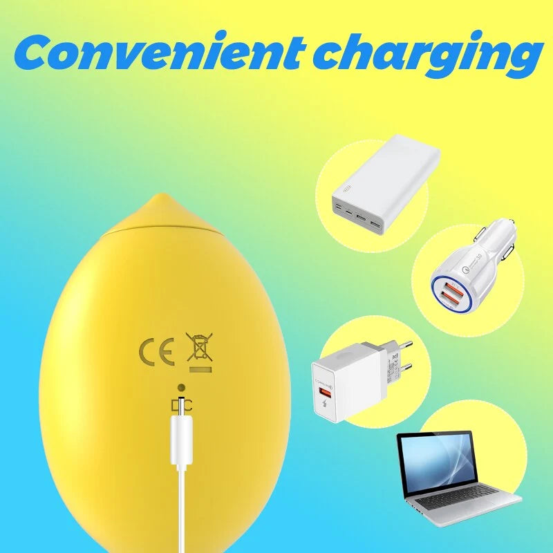 Golden Hour Personal Lemon Massager