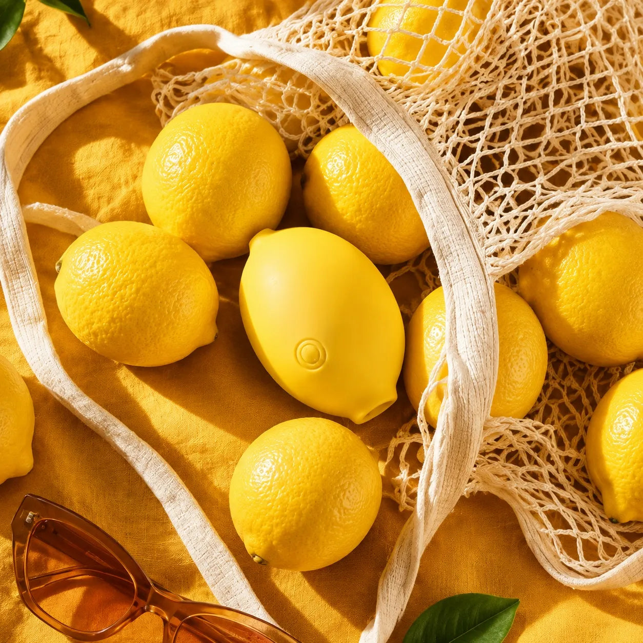 Golden Hour Personal Lemon Massager